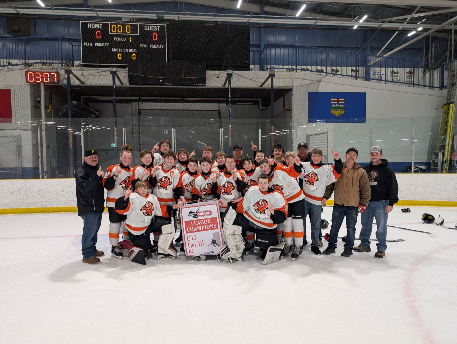 U15 3 BC Wainwright Bisons